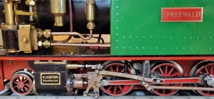 live steam lokomotiven Spur 1 LGB Kiefer Lok Kohle Betrieb