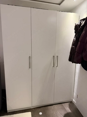 IKEA PAX Kleiderschrank 150 60 200 cm, matt weiß   guter Zustand