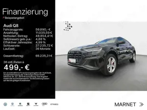 Audi Q8 55 TFSI e S line*Navi*Led*HUD*PDC*Virtual Coc