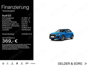 Audi Q3 35 TDI S line qu Business*LED*Sound*EPH*VC+*