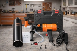 Diamant Kernbohrmaschine 1,5kW Bohrer Kernbohrgerät Standbohrer