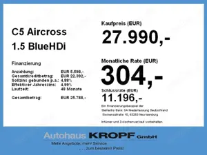 Citroen C5 Aircross 1.5 BlueHDi 130 SS Shine Alcantara Bild 4