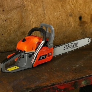 5,9PS Motorsäge Säge Kettensäge 2x Schwert Benzinsäge Holz