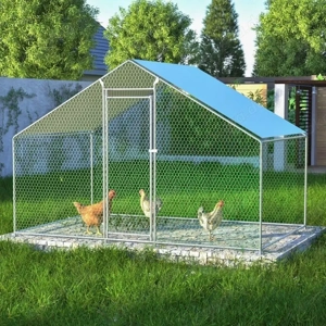 3x2m Hühnerstall Hühnerhaus Kleintierstall Freilaufgehege Hühner