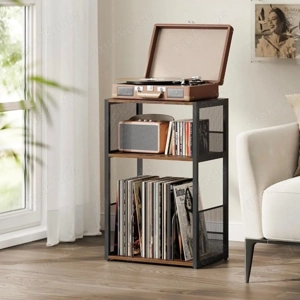 Plattenspielerschrank Schrank Plattenspieler Regal Vintage