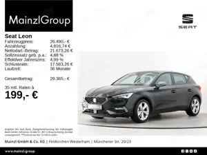 SEAT Leon 1.5 eTSI DSG FR Navi Kam. SHZ Matrix ACC