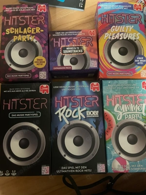 6 verschiedene Hitster 