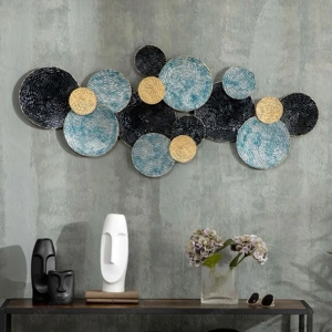 Wandbild Wandornament Wanddeko Dekoration Metallbild Wohnzimmer