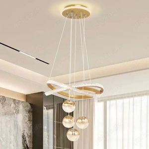 80W Kristall Kronleuchter Pendelleuchte Leuchte Lampe Pendellampe