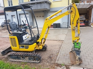 Minibagger 1,7 t mit Anhänger mieten   99   Tag inkl. Versicherung