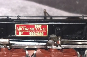 MICRO METAKIT 05902H FS 471.038 Ottone Nero Rosso Come nuovo Splendido - image 6