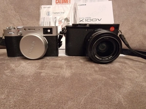 Fujifilm x100v, OVP mit Ledertasche, 4 Akkus, 14000 Auslösungen, Zubehörpaket Bild 10