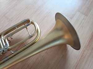 Basstrompete, Bassflügelhorn, Tenorhorn, Bass Trompete, Flügelhorn - restauriert Bild 8