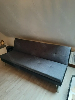 Couch, grau schwarz, sehr guter Zustand 