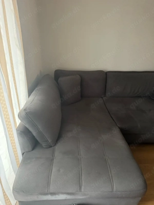 Wohnlandschaft in Anthrazit  Bild 4