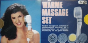 Nagelneues, unbenutztes Wärme Massage-Set originalverpackt Bild 2