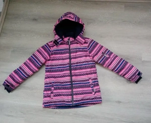 Yigga Winterjacke Gr 152 mit Schneefang und Kapuze