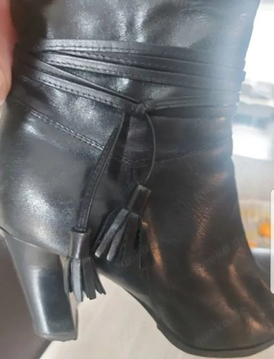 Getragnene LEDER Stiefel Bild 2