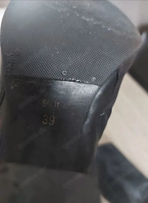 Getragnene LEDER Stiefel Bild 3