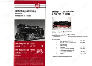 LGB 21812 - Zimo Dekoder - Sound - gepulster Dampf - OVP Bild 5