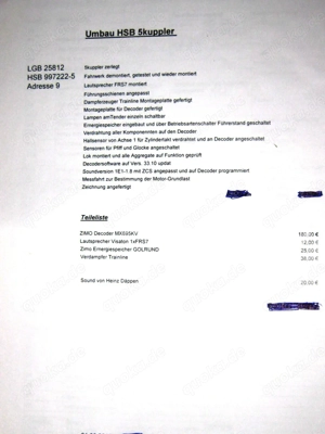 LGB 21812 - Zimo Dekoder - Sound - gepulster Dampf - OVP Bild 9