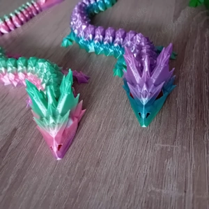 Drache Krokodil Hai Biene beweglich 3D