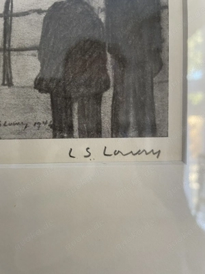 L S Lowry signierte limitierte Auflage Drucke Bild 8