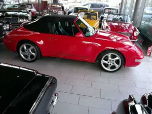 Porsche 993 Carrera 2 Cabriolet-in original Indischrot ! Bild 3