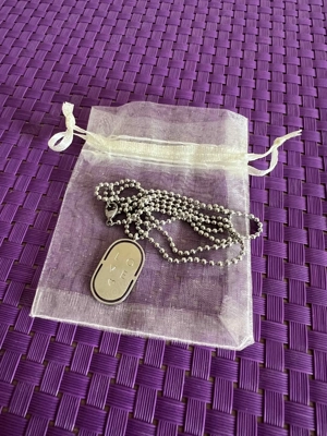 My Jewellery Kugelkette + LOVE-Anhänger, Edelstahl - NEU & ungetragen