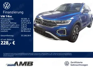 Volkswagen T-Roc Goal 1.5 TSI DSG/LED+/Standhz/RFK/04.30Gar