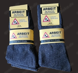 Arbeitssocken 5er Pack schwarz