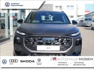 Audi Q3 TDI Str. S-Line*Tech+*Black*Matt*Leder*Sofort!!!