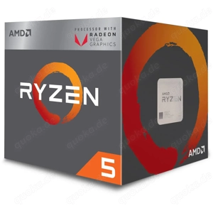 AMD Ryzen 5 2400G CPU inkl. Original-Kühler   voll funktionsfähig