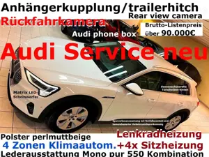 Audi e-tron 55 Voll-Leder+AHK+R-Kamera+4xSHZ+Matrix+