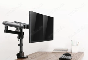 NEU  Monitorhalterung V7 Dual Monitor Mount DMPRO2DTA Bildschirmgröße: 43.2-81.3