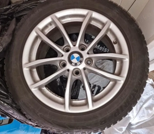 4xGOODYEAR 205 55 R16 91H Winterreifen mit Original BMW-Alufelgen
