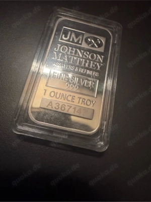 Silber 1oz Johnson, APMEX, Scottsdale Bild 2