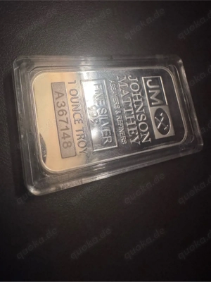 Silber 1oz Johnson, APMEX, Scottsdale Bild 3
