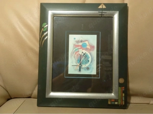 W Kadinsky - Hommage a Grohmann Bild wk-0569 gerahmtes Kunstwerk