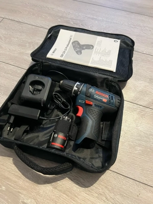 Bosch Akkuschrauber Neu mit 12V Akku 