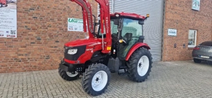 55 PS YTO Allrad Traktor Schlepper Frontlader Schaufel 3.Steuerkreis Druckluftbremsanlage Bild 4