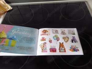 Aufkleber, Motiv Geburtstag zu verschenken