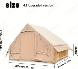 Nagel neue Zelt. nur abholung