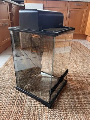 Exo Terra Terrarium 30 x 30x 45 cm, sehr guter Zustand mit Lampe