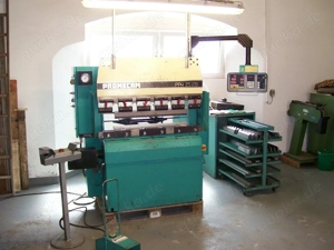CNC Abkantpresse Promecam PPH 25.12 B Abkantbank mit viel Werkzeug TOP !!!