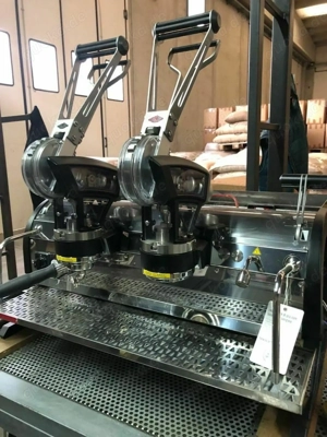 kaffeemaschine la marzocco leva x 2-gruppe professionelle hebel