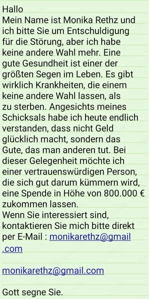 Wohltätigkeitsarbeit