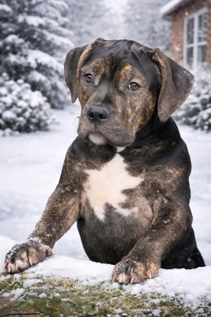 American Bully XL - Black Trindle 