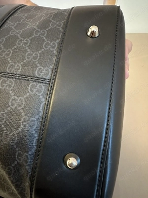 Gucci GG Tasche schwarz weekender Unisex Bild 7