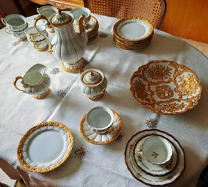 Meissner Prunk Kaffeeservice aus 1880 1900